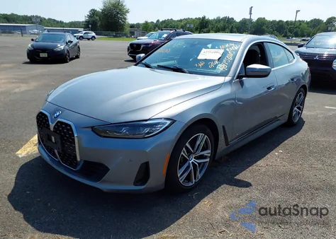 2024 BMW 4 Series Gran Coupe 430I xDrive z USA, uszkodzony, nr VIN WBA73AV02RFP71393